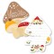Big Dot of Happiness Wild Mushrooms - Shaped Fill-In Invitations - Red Toadstool Party Invitation Cards with Envelopes - Set of 12